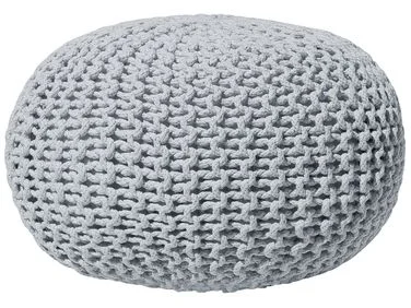 Puff CONRAD Bomull Lysegrå v:8492959