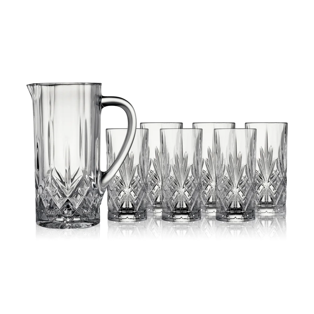 Melodia kanne og highballglass 7 deler v:3936899
