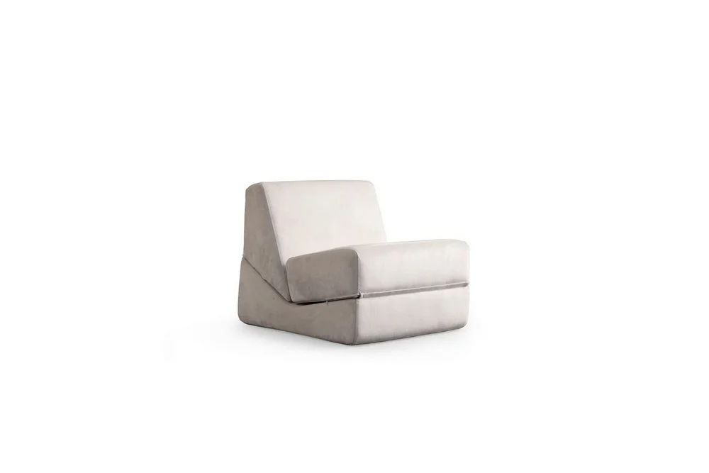 1-seters Sovesofa Dorielton Konvertibel Krem v:2373466
