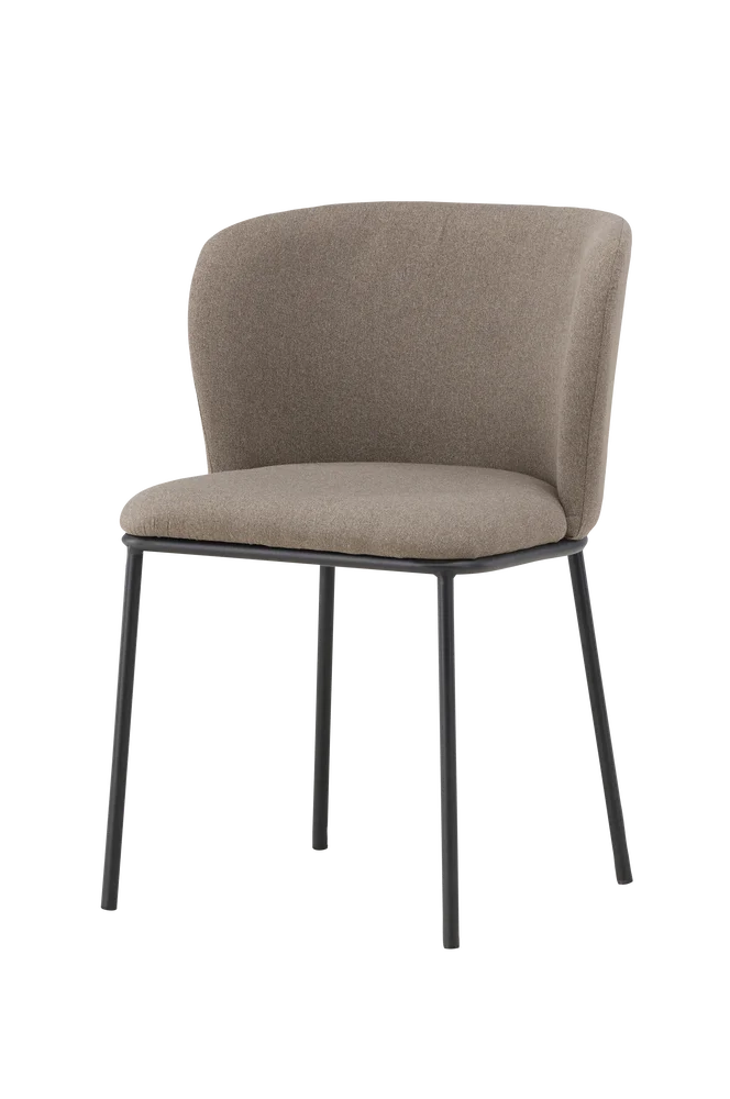 Edina spisestuestol 2-pakning – Brun m v:9498522