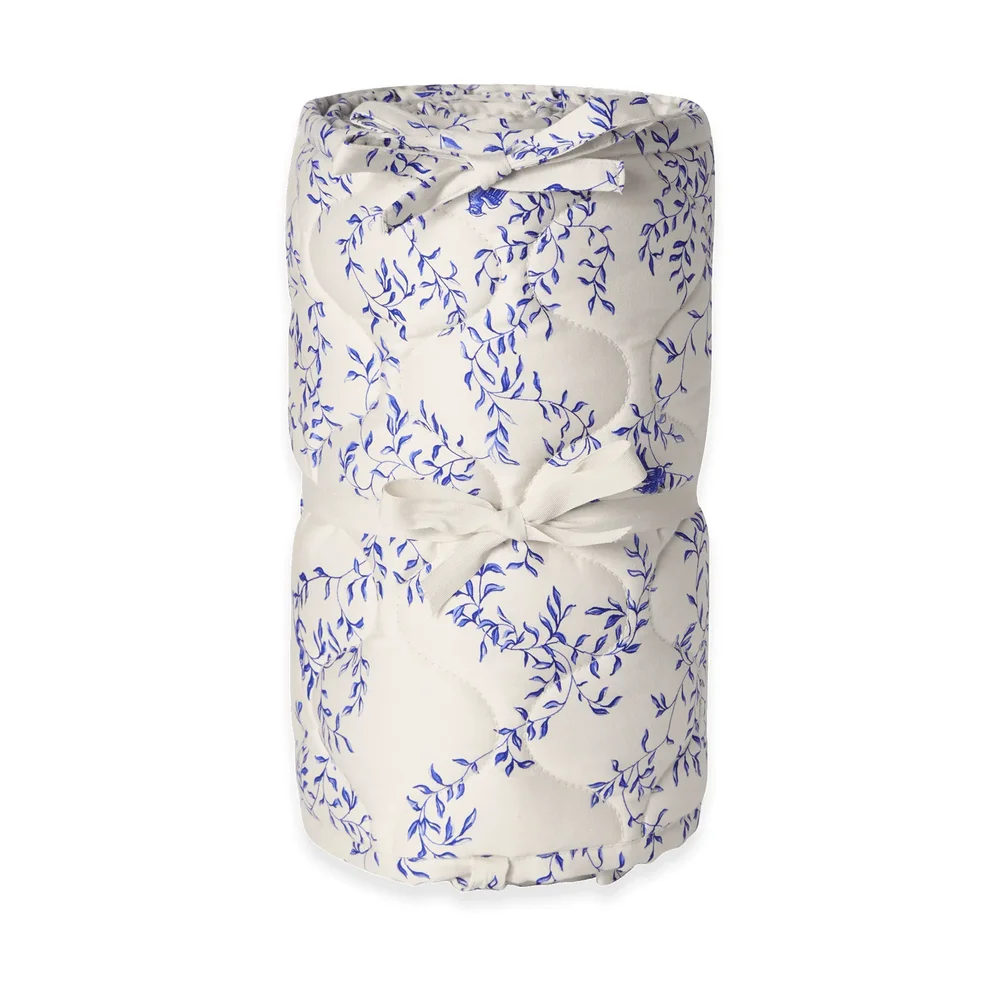 Jardim Satin quiltet sprinkelsengbeskytter v:9638305
