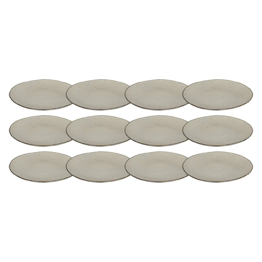 Nordic Sand Plate 26 cm, 12 Pcs v:7266449 Nordic Sand Plate 26 cm, 12 Pcs v:7266449