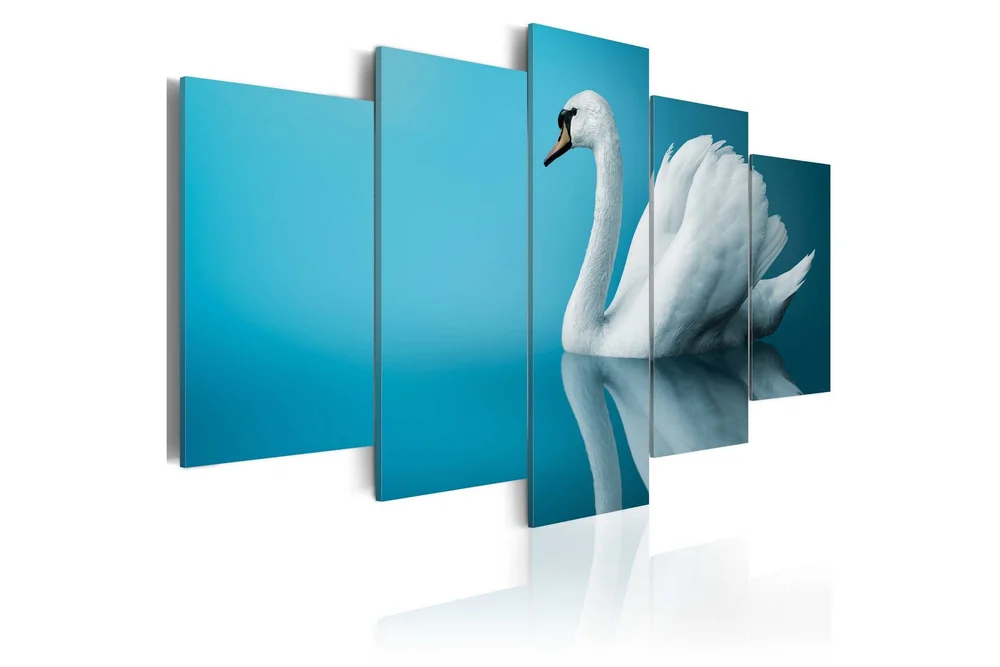 Bilde A Swan In Blue 200x100 v:8043175