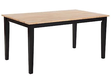 Spisebord GEORGIA Svart 150 cm 90 cm Heltre v:521376