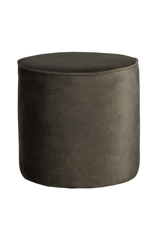 Høy puff Sara - Grønn m v:6760309