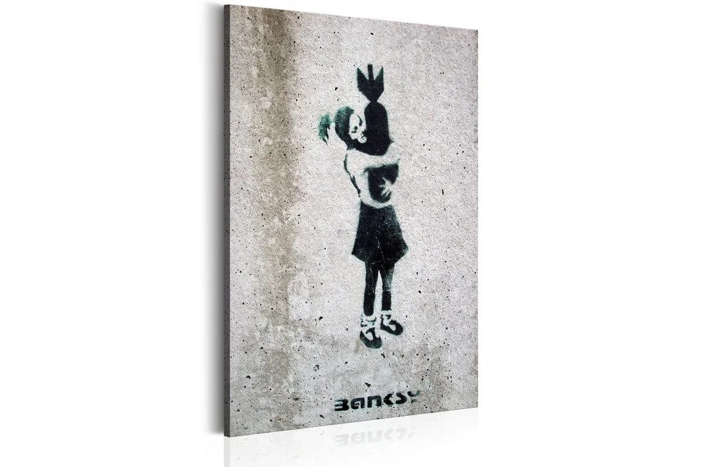 Tavla Bomb Hugger By Banksy VALUE_MISSING_3 80x120 v:4981007