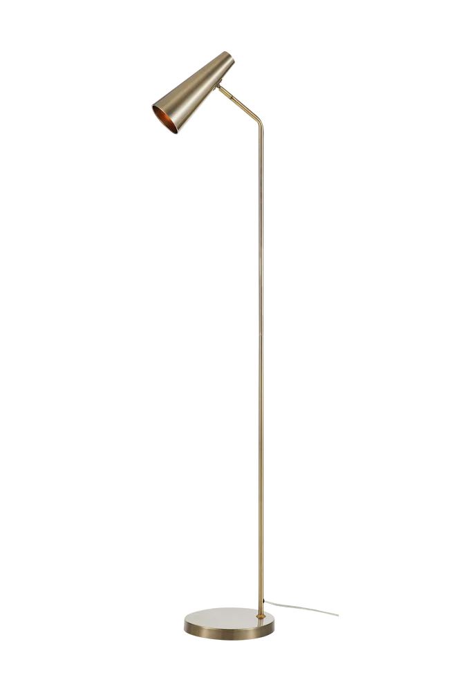 Gulvlampe PEAK 1L – Messing – Belysning | m v:5698288 Gulvlampe PEAK 1L – Messing – Belysning | m v:5698288