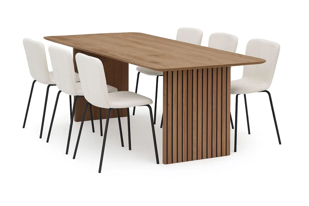 Richeto spisebord 210 cm med 6 Katy spisestoler v:7158641