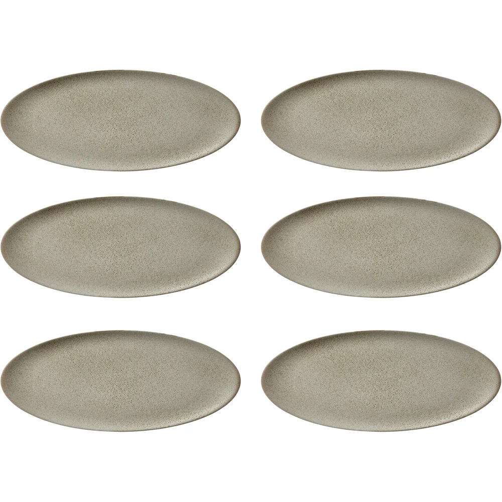 RAW Lunsjtallerken 23 cm 6-pk, Sandy Beige v:3722627