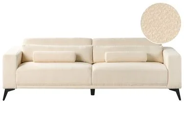 Sofa 3-seter ANGE Bouclé Off white v:3764725 Sofa 3-seter ANGE Bouclé Off white v:3764725