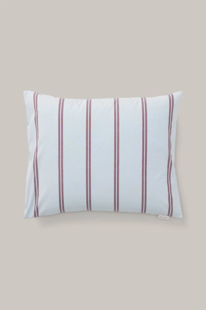 Putetrekk Significant Stripe i bomullspercale - Blå - Tekstiler | m v:6794755