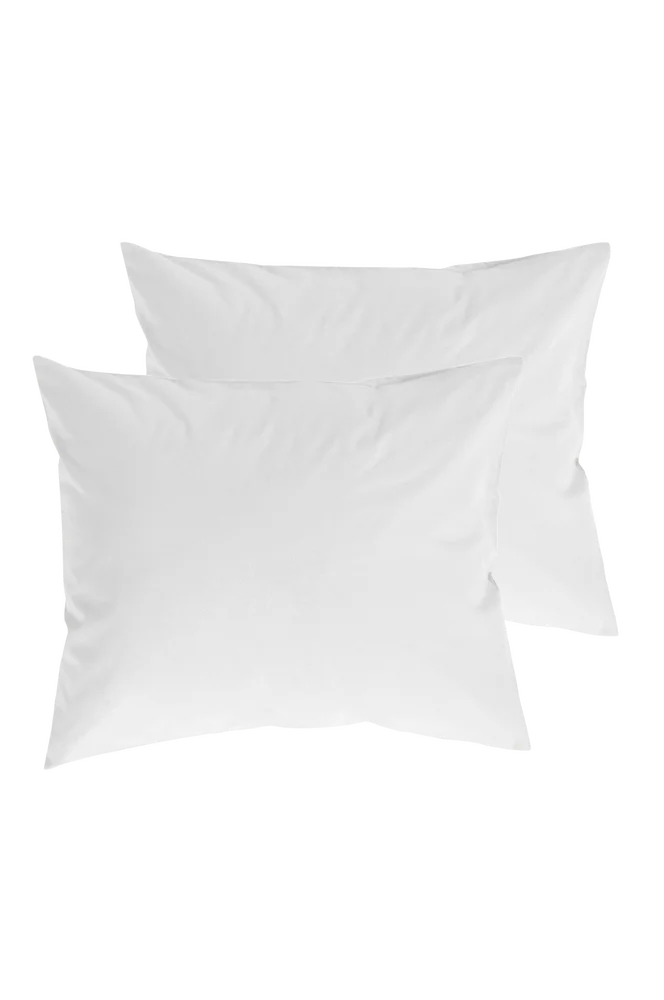 ZACK putetrekk 2-pakning 50x60 cm økologisk - Hvit - Tekstiler | m v:6683497