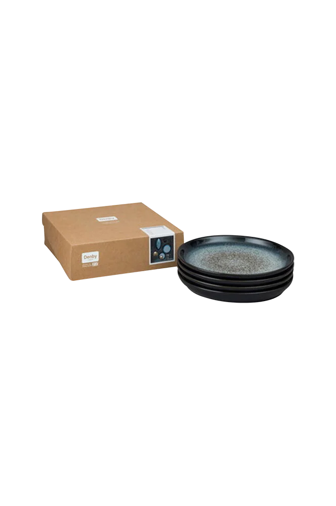 Tallerken Coupe Halo diameter 26 cm 4-pk - Svart - Kjøkken & husholdning | m v:3124314