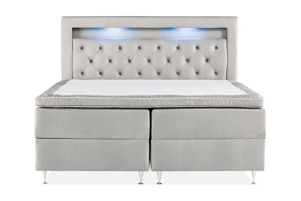 Alessia Komplett Sengpakke med Oppbevaring LED-belysning 160×200 cm v:7602342 Alessia Komplett Sengpakke med Oppbevaring LED-belysning 160×200 cm v:7602342