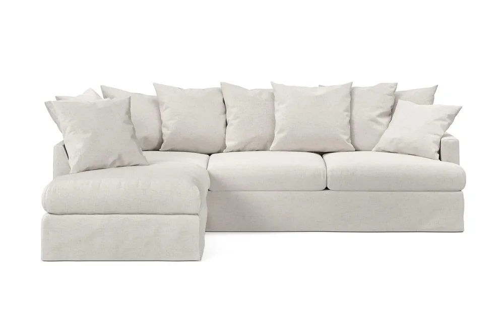 Menard 4-seters Venstrevendt Dyp L-formet Sjeselongsofa i Stoff v:5562236