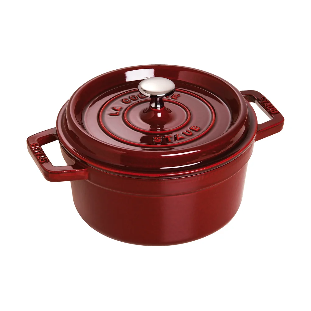 Staub La Cocotte rund gryte støpejern 2 v:3161443