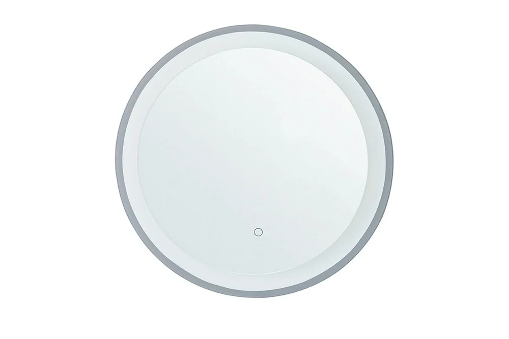 Badrumsspegel med LED Beliani Brinay Silver v:3582964 Badrumsspegel med LED Beliani Brinay Silver v:3582964