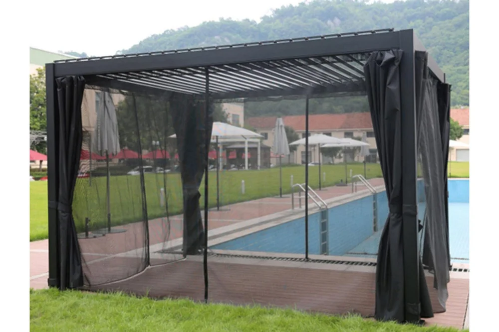 Myggnett til Pavilion Mirador 300×300 cm 4 stk Sort v:2834229 Myggnett til Pavilion Mirador 300×300 cm 4 stk Sort v:2834229