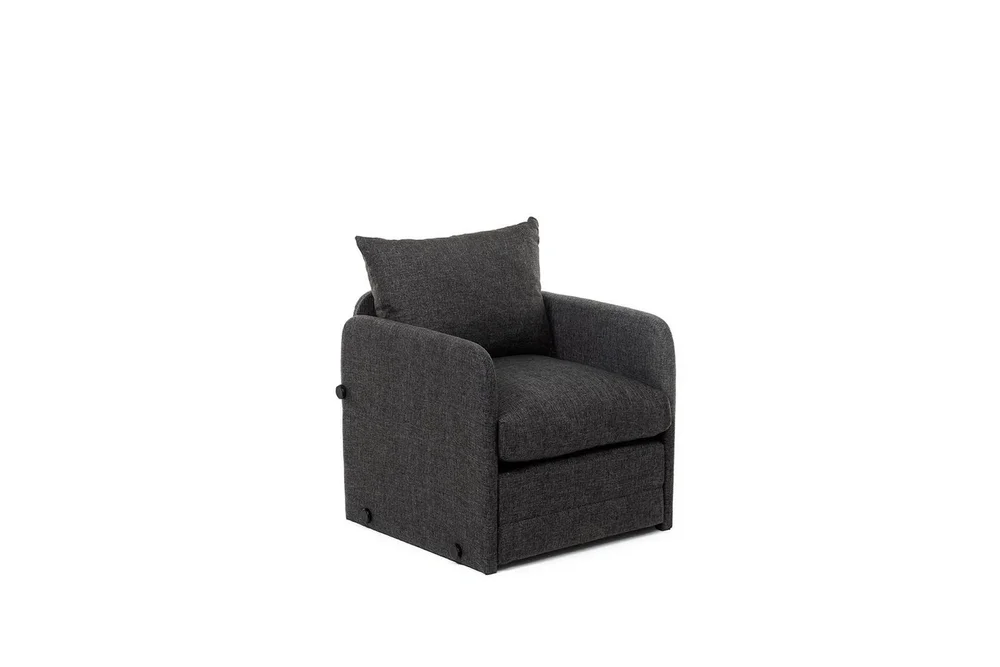 1-seters Sovesofa Rubby Mørk grå v:7461907