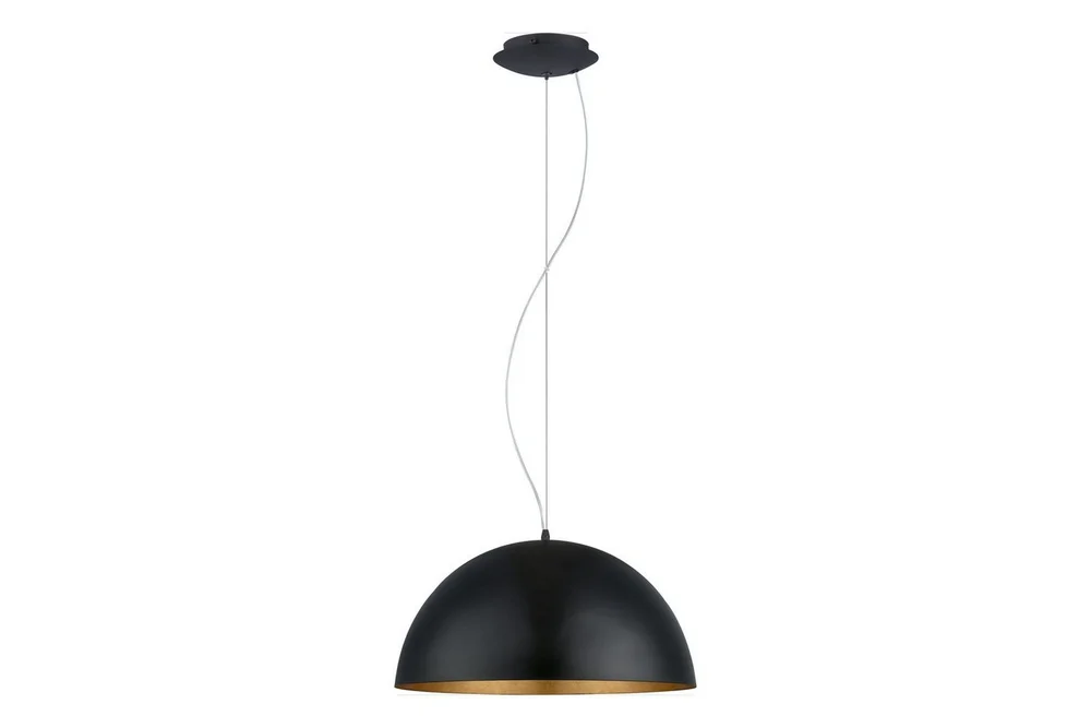 Takpendel Eglo Gaetano 1 Ø530 mm svart, gull v:8911312