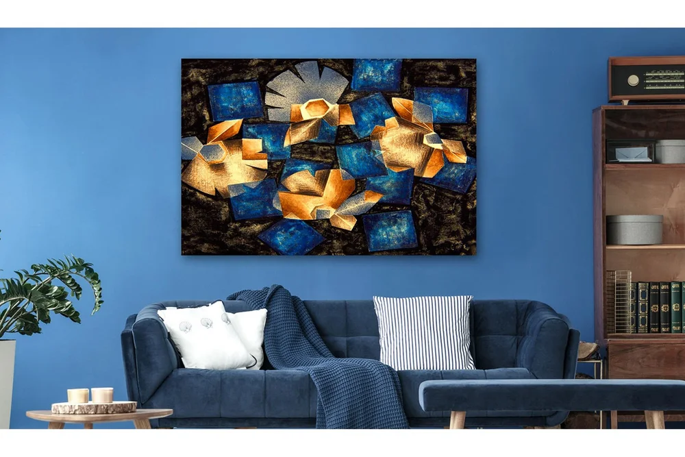 Tavle Geometrical Flowers 60X40 v:8043783