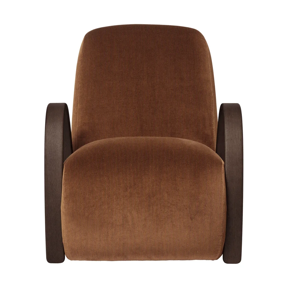Buur lounge chair devoré velvet v:1354789 Buur lounge chair devoré velvet v:1354789