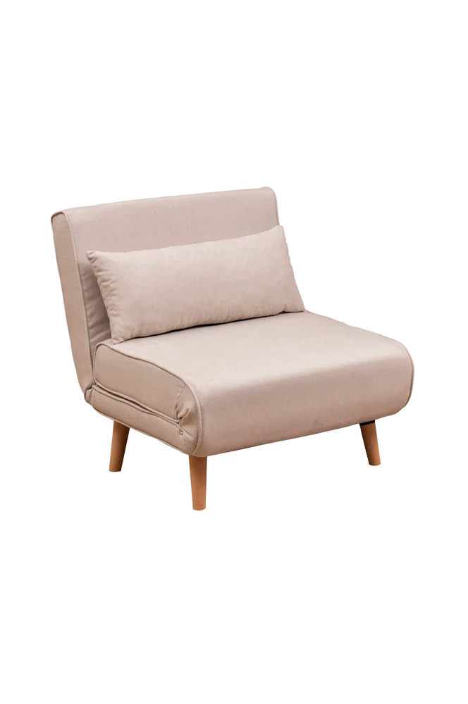 Sovesofa 1-seter Folde Single - Beige m v:5178326