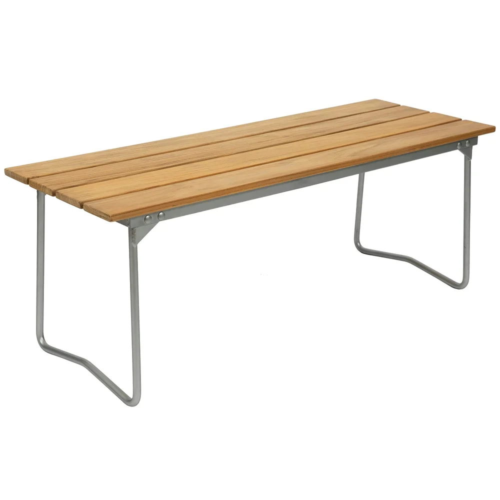 Benk 8 110 cm, Oljet Eik / Varmgalvanisert Stål v:9562724