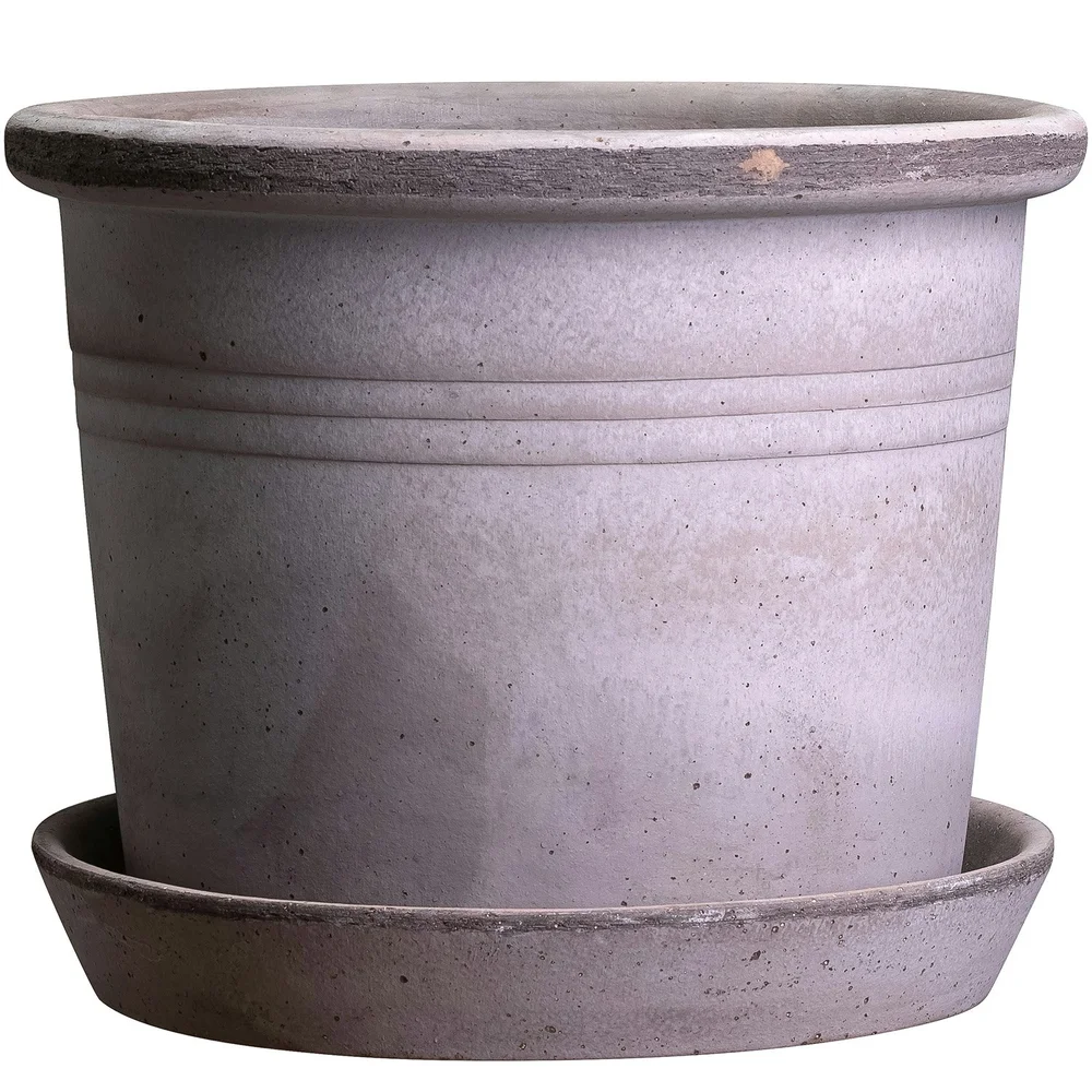 Galestro Krukke med Tallerken Grå Ø25 cm v:9685886