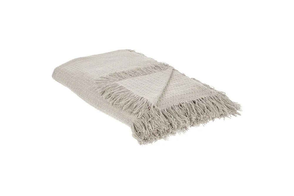 Sengeteppe Yerbent Grå, 150x200 cm v:9061436