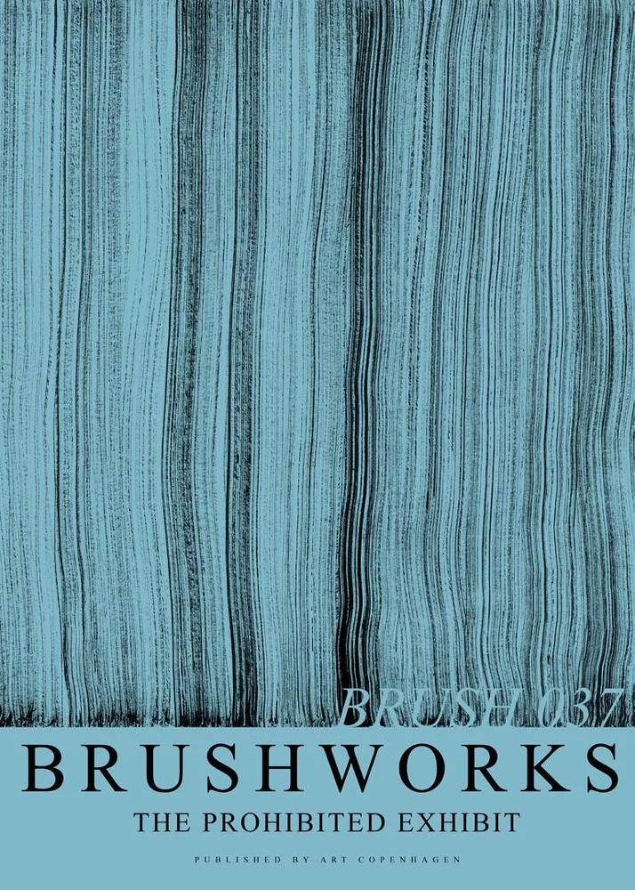 Poster Brushwork 037 – Blå – Dekor | m v:6484963 Poster Brushwork 037 – Blå – Dekor | m v:6484963