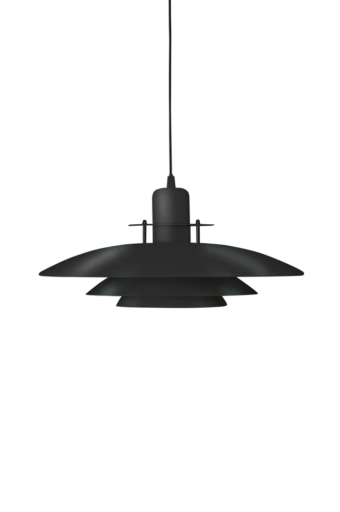 Pendel Primus I, diameter 43 - Svart - Belysning | m v:9598560