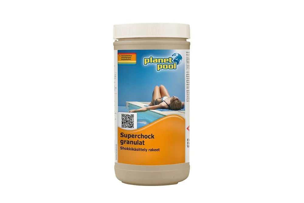 Klor Planet Pool Granulat Superchock 1 kg v:6525694 Klor Planet Pool Granulat Superchock 1 kg v:6525694