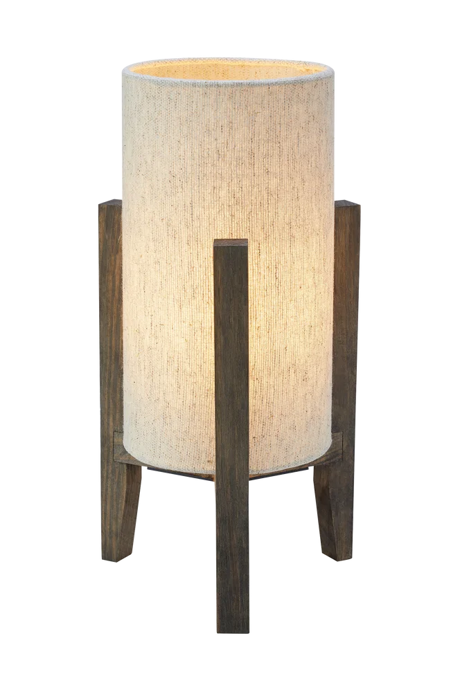 Bordlampe 34cm Eruca – Brun – Belysning | m v:4840684
