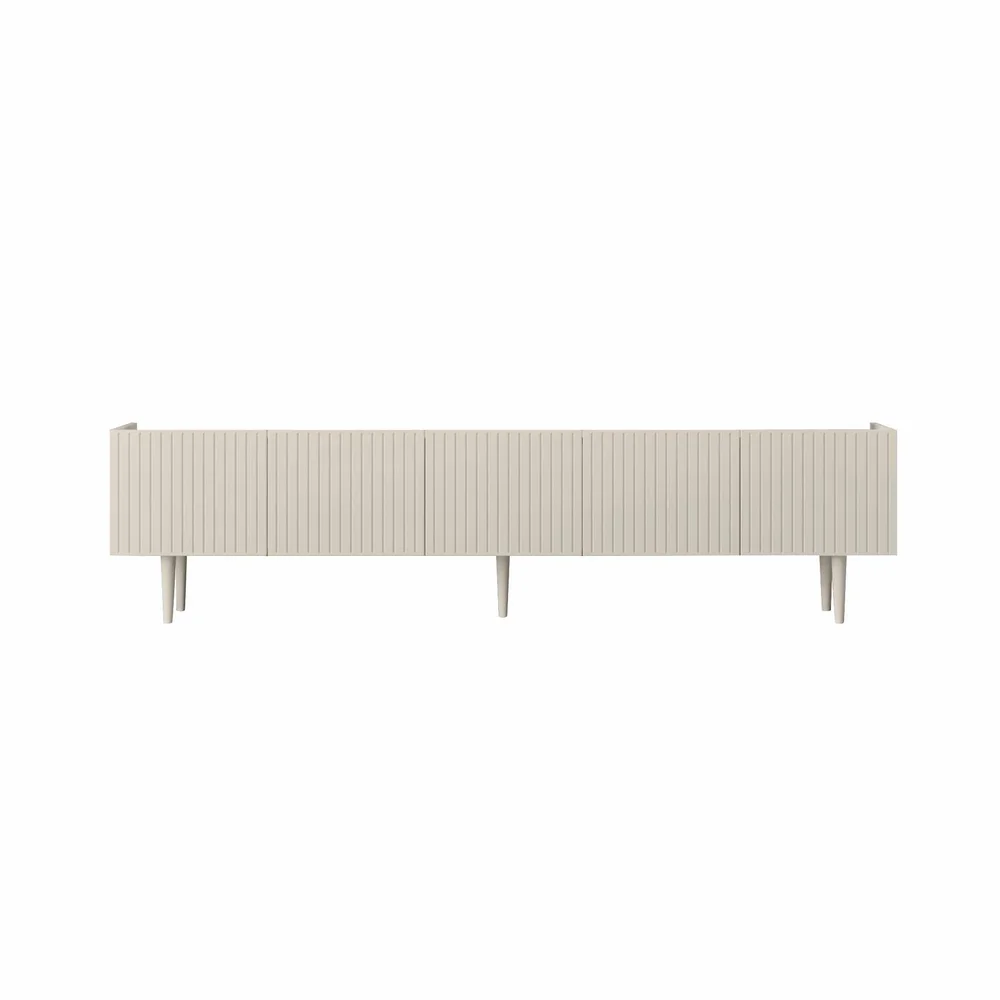 TV-benk Nordure Capella (180 x 50 x 29 cm) Sandstein v:9839016