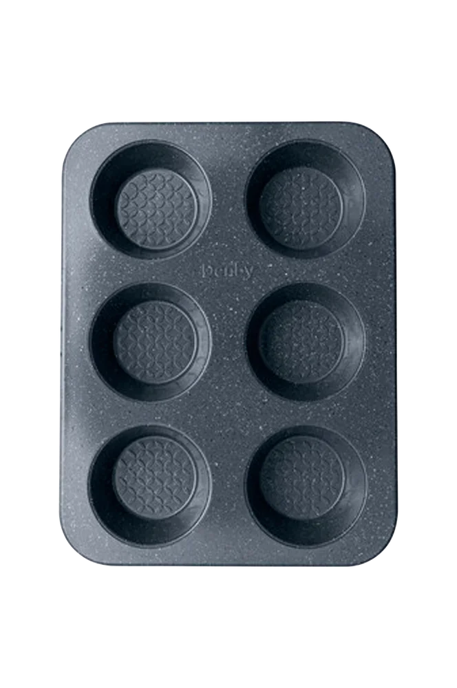 Muffinsform Denby Quantanium Finish 6 kopper – Grå – Kjøkken & husholdning | m v:9019225