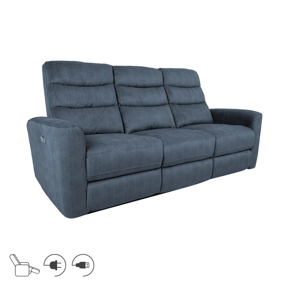 Reclinersofa Darvi 3-seter med elektrisk mekanisme v:4035482