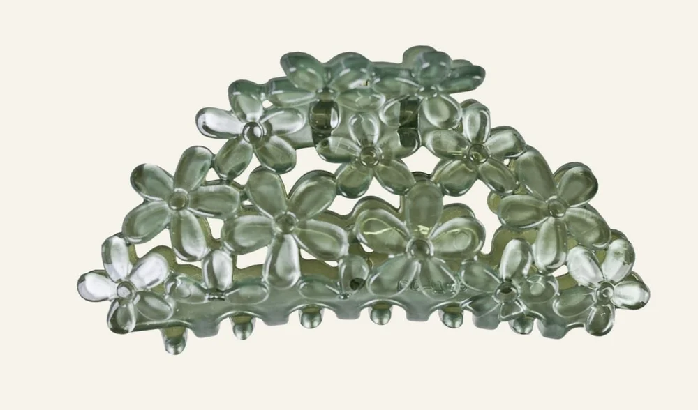 Hårklype grønn – 4,5×9,7×4,3 cm v:8603635