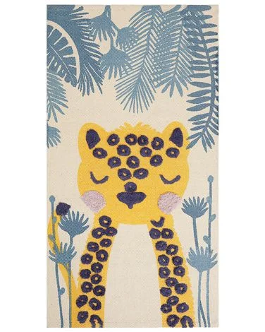 Barneteppe LUAS Flerfarget 80 x 150 cm Bomull v:2909246 Barneteppe LUAS Flerfarget 80 x 150 cm Bomull v:2909246