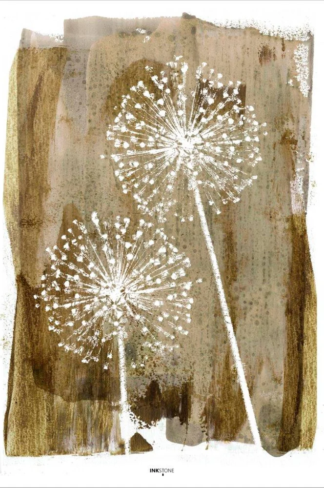 Poster White Dandelion – Beige – Dekor | m v:5047726