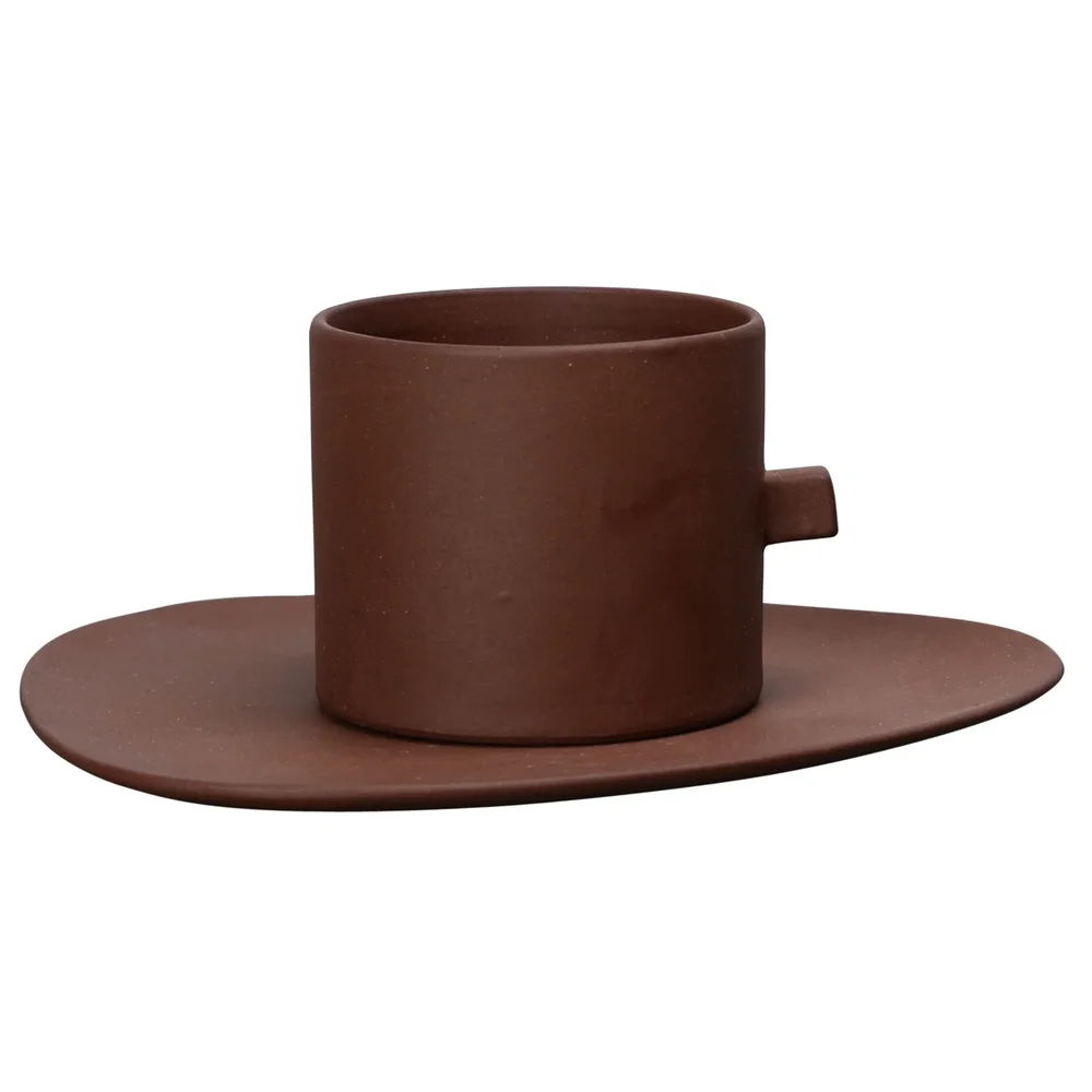 Clay kaffekopp med fat v:2585559 Clay kaffekopp med fat v:2585559