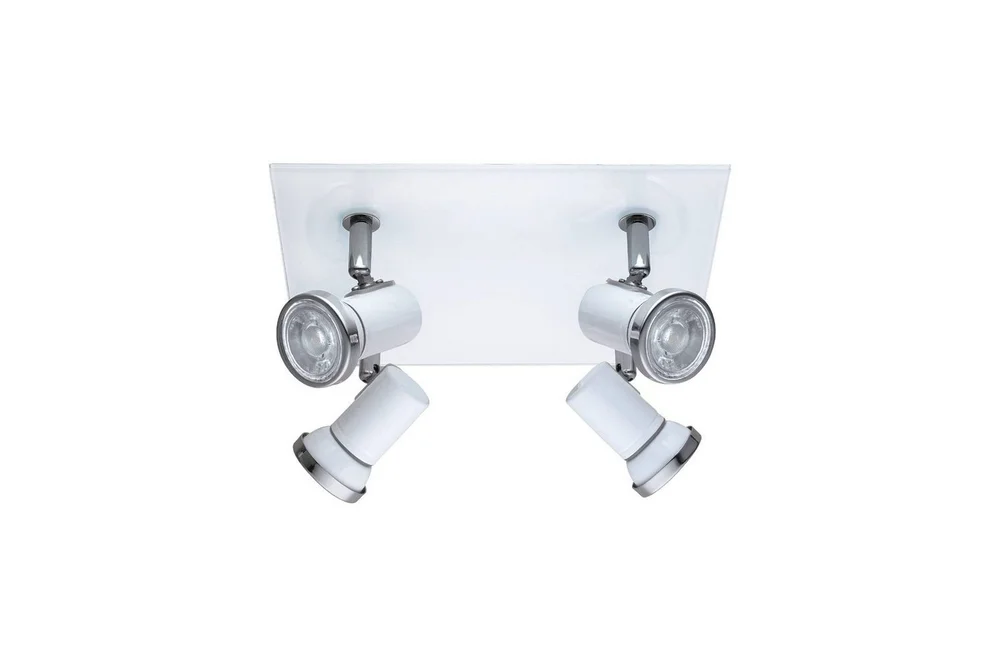 Spotlight Eglo Tamara 1 Kvadrat Hvit, Krom v:2314594