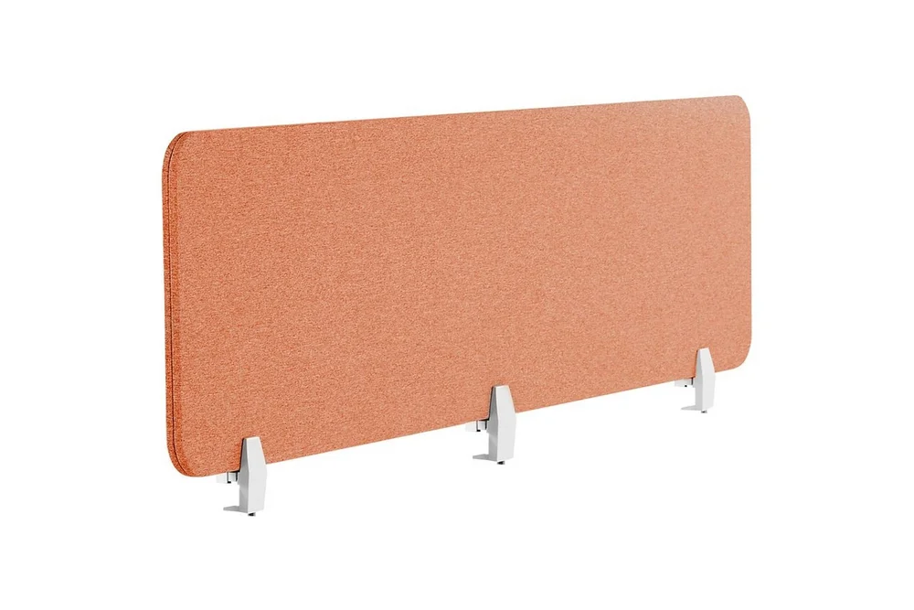 Skiljevägg för skrivbord Beliani Wally Beige, 130x2x40 cm Red 180x2x40 cm v:5039208