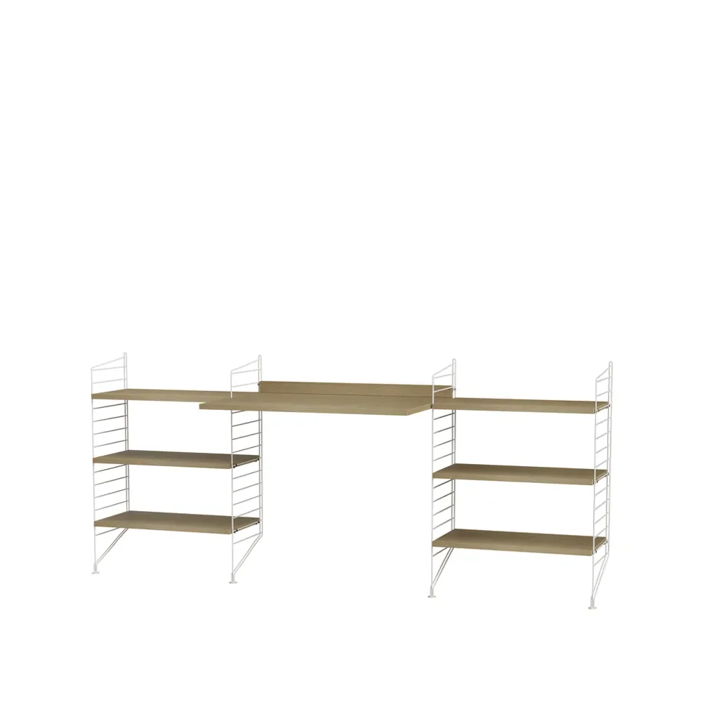 String kontor eik & hvit - Kombinasjon D" v:5551792