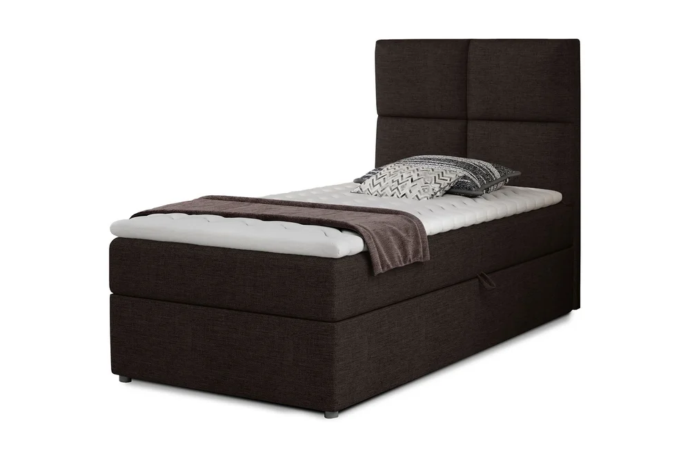 Oppbevaringsseng Lomagna 90x200 cm Rutete v:2420100
