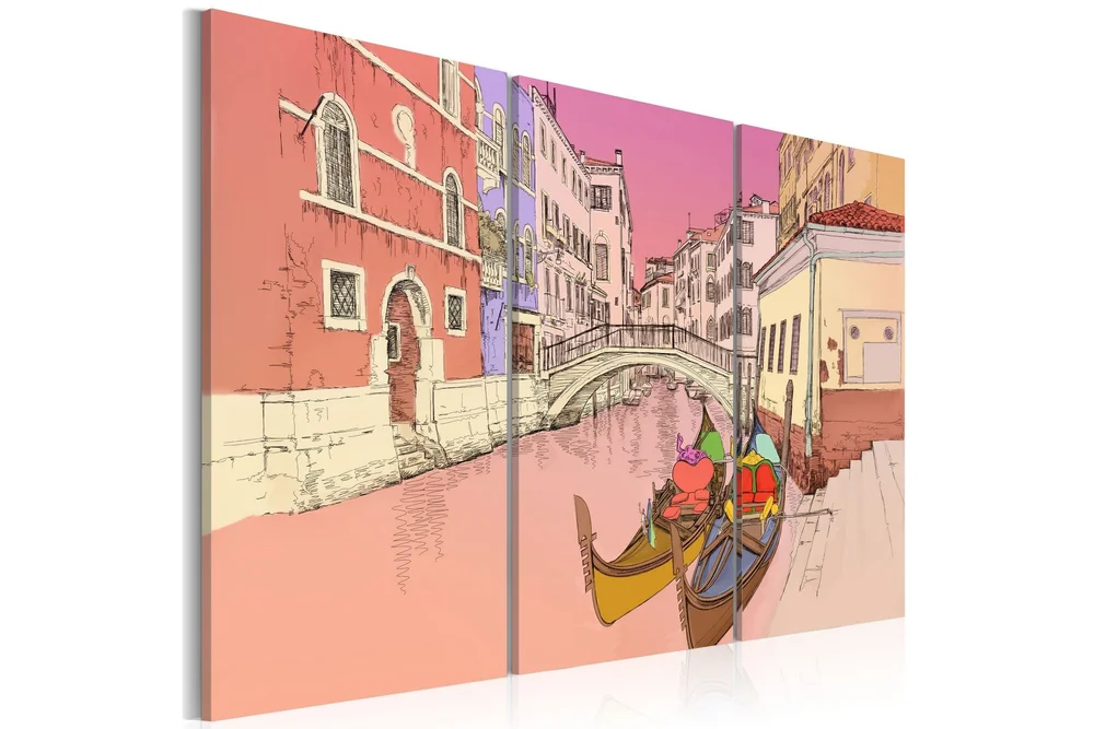 Bilde Romantic Gondolas 60x40 v:7587236
