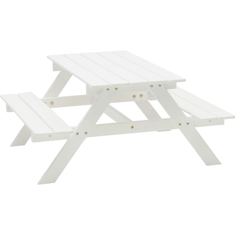 Picnic Mini Piknikbord 48×90 cm, Hvit v:8942849 Picnic Mini Piknikbord 48×90 cm, Hvit v:8942849