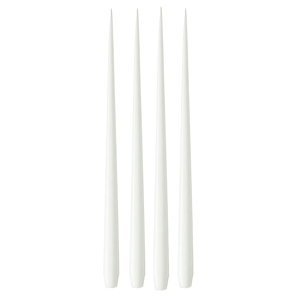 Antikklys Lakkert 42 cm 4-pk, Silky v:3468038