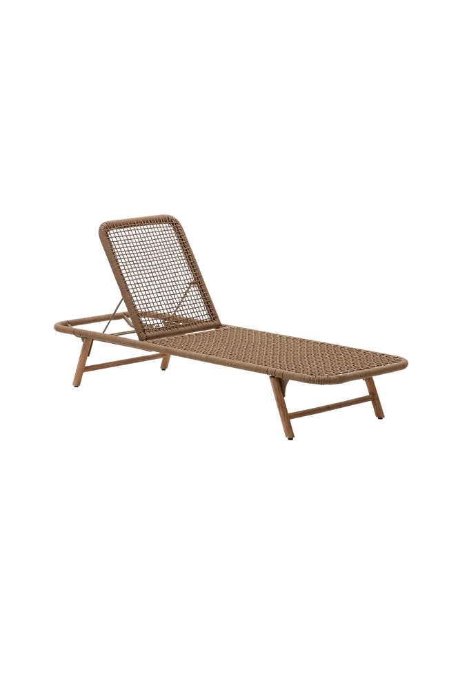 Utendørs solseng - dandara - Beige - Utemøbler & hage | m v:2263882