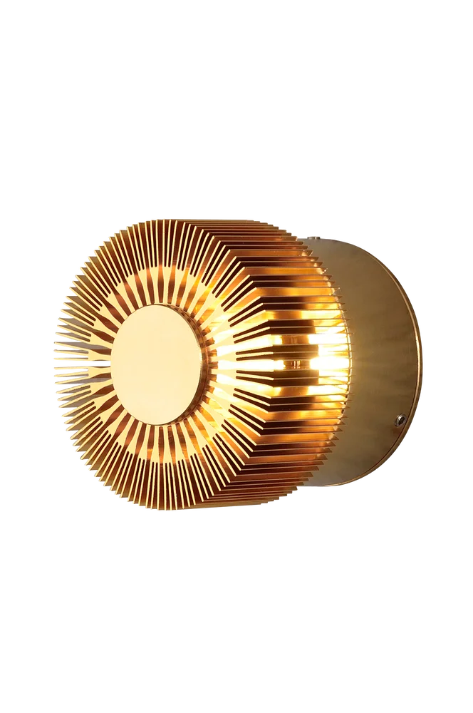 Vegglykt Monza High Power LED 9 cm – Messing – Belysning | m v:3167889 Vegglykt Monza High Power LED 9 cm – Messing – Belysning | m v:3167889
